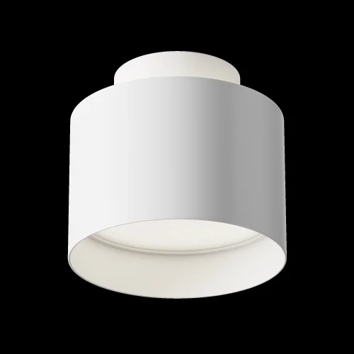 Светильник накладной LED Planet C009CW-L12W4K Maytoni белый на 1 лампу, основание белое в стиле современный хай-тек круглый фото 7
