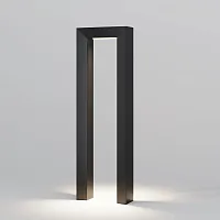 Парковый светильник LED Frama O469FL-L12GF3K Maytoni уличный IP графит на 1 лампу, плафон графит в стиле современный хай-тек LED
