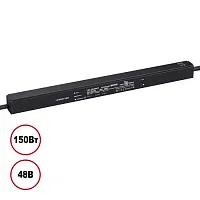 Драйвер выносной для системы Kit и Flum 150Вт 359506 Novotech чёрный в стиле минимализм хай-тек лофт современный для светильников серии Драйвер выносной низковольтная трековая система