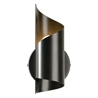 Бра Fontana LSP-8808 Lussole чёрный 1 лампа, основание чёрное в стиле современный 