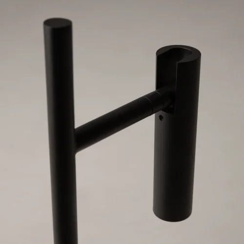 Торшер LED Estudo Z010FL-L8B3K Maytoni чёрный на 1 лампу, основание чёрное в стиле хай-тек фото 4