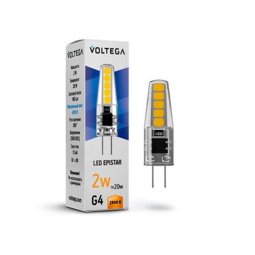 Лампа LED Simple 7144 Voltega VG9-K1G4warm2W  G4 2вт