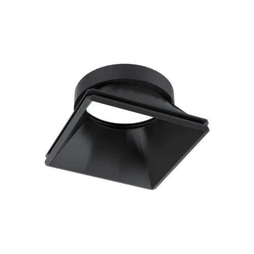Рефлектор для встраиваемого светильника DYNAMIC REFLECTOR SQUARE FIXED BK Ideal Lux на 1 , основание чёрное в стиле 