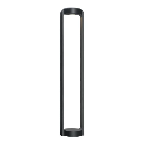 Парковый светильник LED Suhail A1648PA-1BK Arte Lamp уличный IP65 чёрный на 1 лампу, плафон чёрный в стиле современный LED фото 3