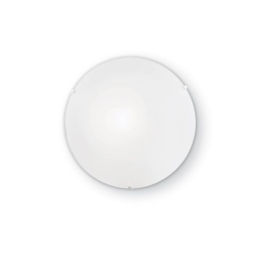Светильник потолочный SIMPLY PL2 Ideal Lux белый 2 лампы, основание белое в стиле современный 