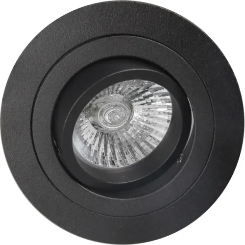 Светильник точечный Basico Gu10 C0007 Mantra чёрный 1 лампа, основание чёрное в стиле современный 