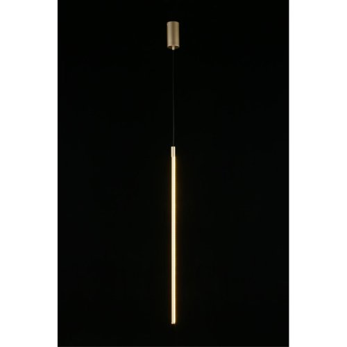 Светильник подвесной LED Gabi APL.0123.16.15 Aployt золотой 1 лампа, основание золотое в стиле современный трубочки фото 3