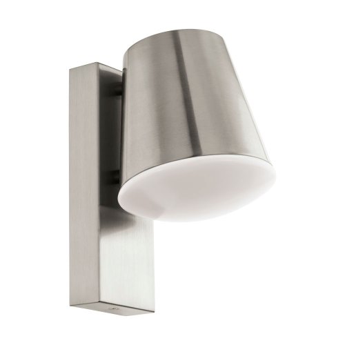Настенный светильник CALDIERO-C 97484 Eglo уличный IP44 серый 1 лампа, плафон белый серый в стиле современный E27