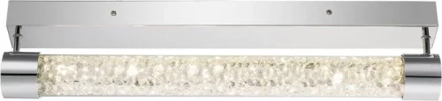 Светильник потолочный LED ALIVIO 65200-24D Globo прозрачный на 1 лампу, основание серебряное в стиле современный 