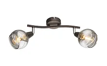 Спот с 2 лампами ISLA 54347-2 Globo серый прозрачный E14 в стиле современный 