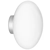 Бра 807010 Lightstar белый 1 лампа, основание хром в стиле арт-деко 