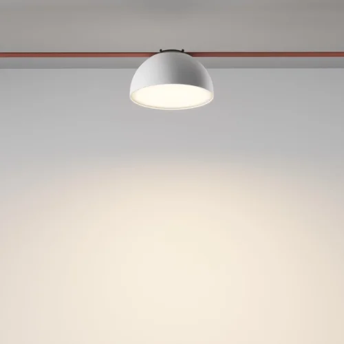 Подвесной светильник Bowl 3000K 20Вт 120° Pendant system Parity TR126B-20W3K-W Maytoni белый для шинопроводов серии Pendant system Parity белый фото 4