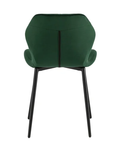 Стул Эдвин велюр зелёный УТ000035490 Stool Group, зелёный/велюр, ножки/металл/чёрный, размеры - ****460*505 фото 5