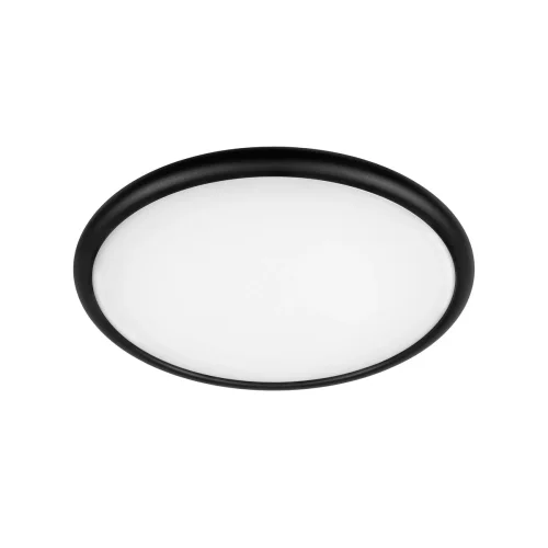 Светильник потолочный LED Sweety 10454/400 Black LOFT IT белый на 1 лампу, основание чёрное в стиле современный хай-тек круглый Светильник потолочный LED Sweety 10454/400 Black LOFT IT белый на 1 лампу, основание чёрное в стиле современный хай-тек круглый