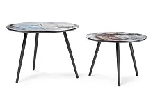 Комплект столиков Ватсония магеллан / черный 500009 Woodville столешница серая из стекло