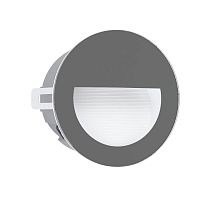Встраиваемый светильник Aracena 99576 Eglo уличный IP65 чёрный 1 лампа, плафон чёрный в стиле модерн LED