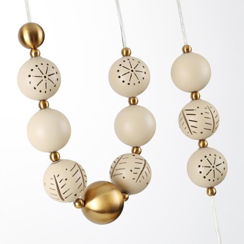 Светильник подвесной Karelia 5444/1C Odeon Light бежевый на 1 лампу, основание латунь в стиле арт-деко современный эклектика восточный фото 6 Светильник подвесной Karelia 5444/1C Odeon Light бежевый на 1 лампу, основание латунь в стиле арт-деко современный эклектика восточный фото 6