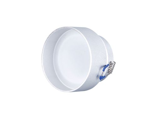 Светильник точечный TN191 Ambrella light серебряный 1 лампа, основание белое в стиле современный  фото 4