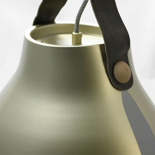 Светильник подвесной лофт Huntington GRLSP-9843 Lussole бежевый 1 лампа, основание бежевое в стиле лофт  фото 2