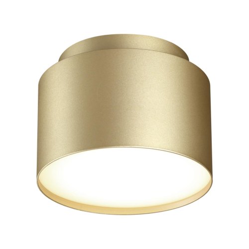 Светильник накладной Lirio 371039 Novotech золотой на 1 лампу, основание золотое в стиле минимализм круглый фото 3