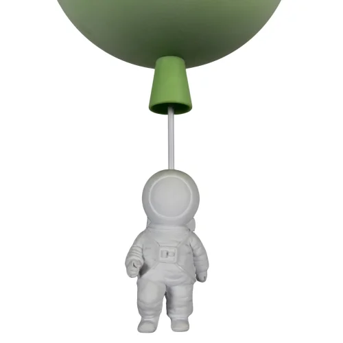 Светильник потолочный Cosmo 10044/200 Green LOFT IT зелёный 1 лампа, основание белое в стиле современный космонавт фото 7