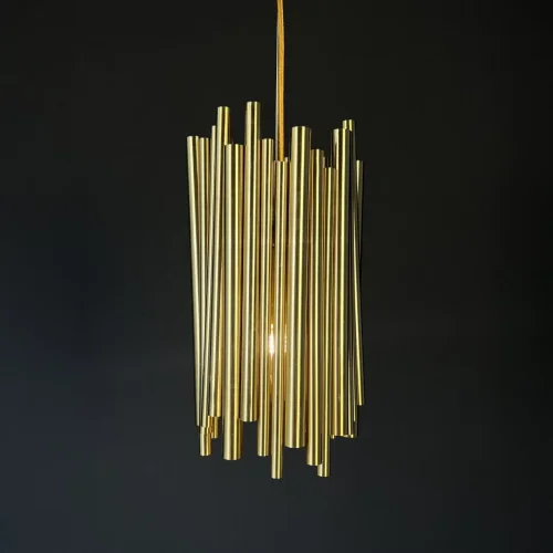 Светильник подвесной Brubeck 84575-22 ImperiumLoft золотой 2 лампы, основание золотое в стиле современный лофт арт-деко  фото 2