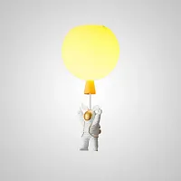 Светильник потолочный MERCURY C D25 Yellow 208646-23 ImperiumLoft жёлтый на 1 лампу, основание белое в стиле современный Светильник потолочный MERCURY C D25 Yellow 208646-23 ImperiumLoft жёлтый на 1 лампу, основание белое в стиле современный