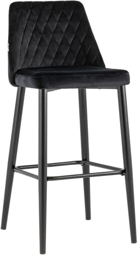 Стул барный Меган велюр черный УТ000025285 Stool Group, чёрный/велюр, ножки/металл/чёрный, размеры - *****