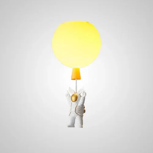 Светильник потолочный MERCURY C D25 Yellow 208646-23 ImperiumLoft жёлтый на 1 лампу, основание белое в стиле современный 