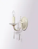 Бра LECCE W137.1 Lucia Tucci без плафона 1 лампа, основание белое в стиле классический арт-деко 