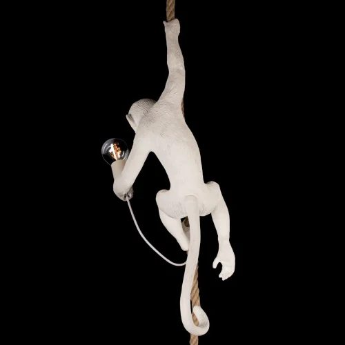 Светильник подвесной Monkey 10314P LOFT IT без плафона 1 лампа, основание белое в стиле современный животные фото 8