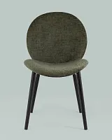 Кресло Эллиот, зеленый УТ000035983 Stool Group, зелёный/альпака, ножки/металл/чёрный, размеры - *860***480*610