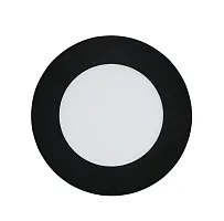 Светильник точечный LED Fueva-Z 900106 Eglo белый на 1 лампу, основание чёрное в стиле современный умный свет