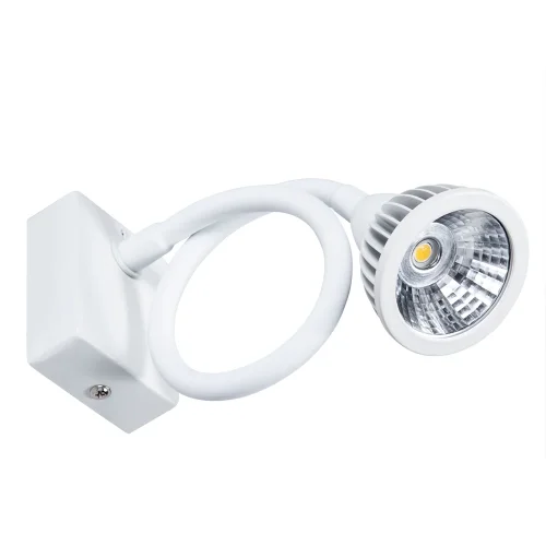 Бра с выключателем LED  A4107AP-1WH Arte Lamp белый на 1 лампа, основание белое в стиле современный гибкая ножка фото 5