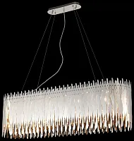 Люстра подвесная Celina WE128.12.123 Wertmark хром на 12 ламп, основание хром в стиле современный 