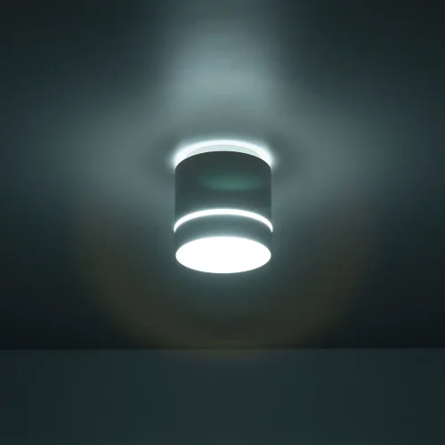 Светильник накладной LED Борн CL745020N Citilux белый 1 лампа, основание белое в стиле хай-тек современный круглый фото 3