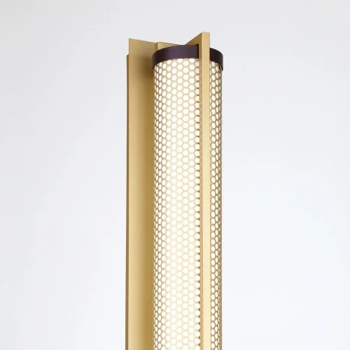 Бра LED Ligero 4190-1W Favourite белый на 1 лампа, основание матовое золото в стиле современный  фото 4