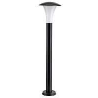 Парковый светильник LED ARROTO 378747 Lightstar уличный IP55 чёрный 1 лампа, плафон чёрный белый в стиле хай-тек LED