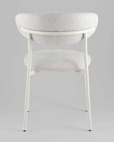 Стул обеденный Ayla, серый, белые ножки УТ000041710 Stool Group, /, ножки//, размеры - ***** фото 8