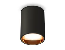 Светильник накладной Techno spot XS6313023 Ambrella light чёрный 1 лампа, основание чёрное в стиле современный круглый