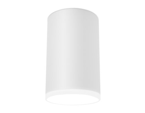 Светильник накладной TN336 Ambrella light белый 1 лампа, основание белое в стиле хай-тек современный круглый