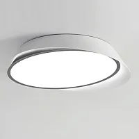Светильник потолочный LED Shell 228949-26 ImperiumLoft белый 4 лампы, основание белое в стиле современный 