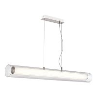 Светильник подвесной LED Enfys SL2010.113.01 ST-Luce прозрачный белый на 1 лампу, основание никель в стиле современный 