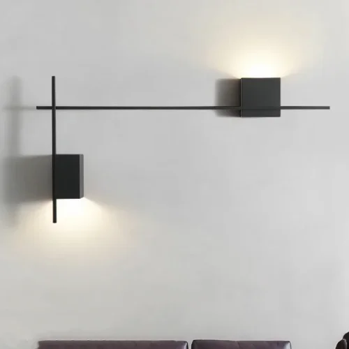 Настенный светильник BURTON 208906-23 ImperiumLoft чёрный на 2 лампы, основание чёрное в стиле современный фото 14 Настенный светильник BURTON 208906-23 ImperiumLoft чёрный на 2 лампы, основание чёрное в стиле современный фото 14