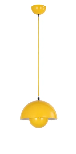 Светильник подвесной Narni 197.1 giallo Lucia Tucci жёлтый 1 лампа, основание жёлтое в стиле современный 