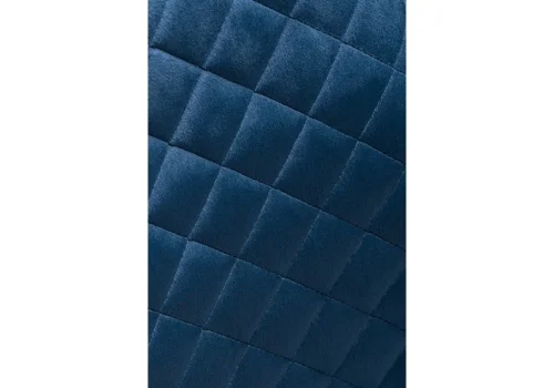 Стул на металлокаркасе Capri dark blue / black 11947 Woodville, синий/вельвет, ножки/металл/чёрный, размеры - ****450*510 фото 7