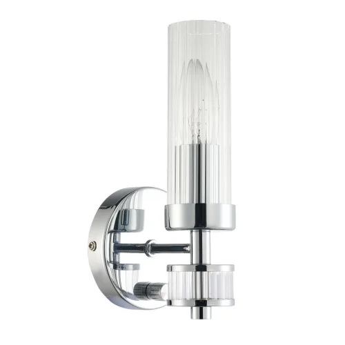 Бра с диммером Aesthetic 2672-1W Favourite прозрачный на 1 лампа, основание хром в стиле арт-деко классический  фото 2