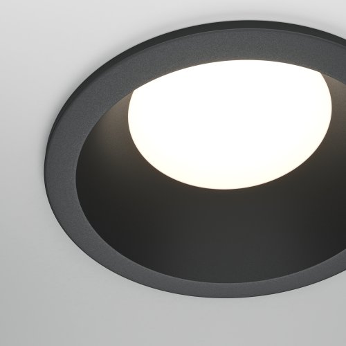 Светильник точечный Share DL126-GX53-B Maytoni чёрный на 1 лампу, основание чёрное в стиле современный круглый фото 7