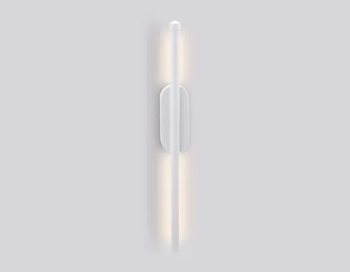 Бра LED FL5199 Ambrella light белый на 1 лампа, основание белое в стиле современный хай-тек отраженный свет фото 2