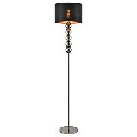Торшер 363-025-01 Velante чёрный на 1 лампу, основание чёрное в стиле современный 
